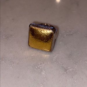 Gurhan Ring Two Tone Square